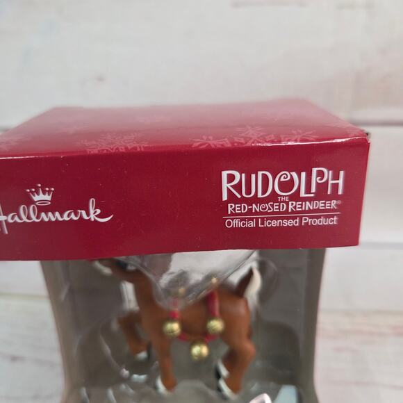 Hallmark Rudolph The Red Nosed Reindeer Christmas Ornament - In Box NEW - Picture 3 of 5